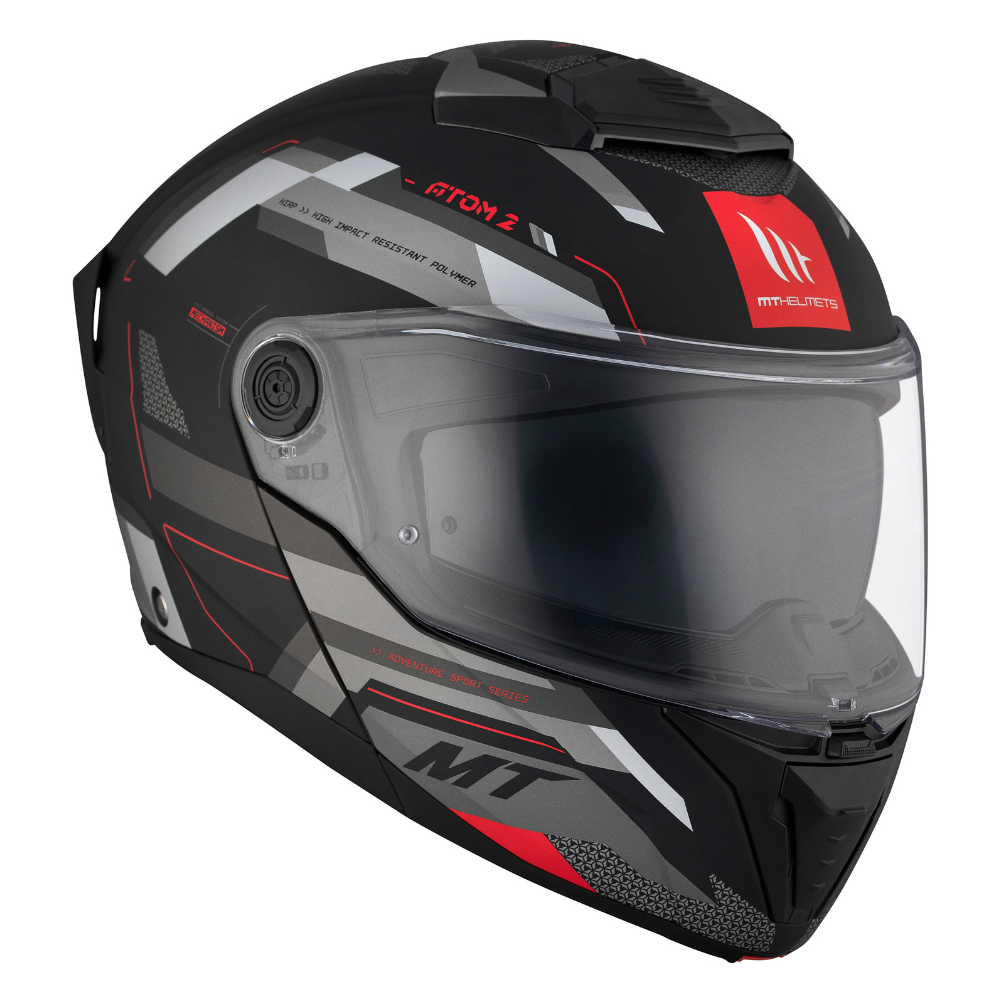 Casco de Moto MT Helmets Atom 2 SV Bast D5 Pinlock incluido