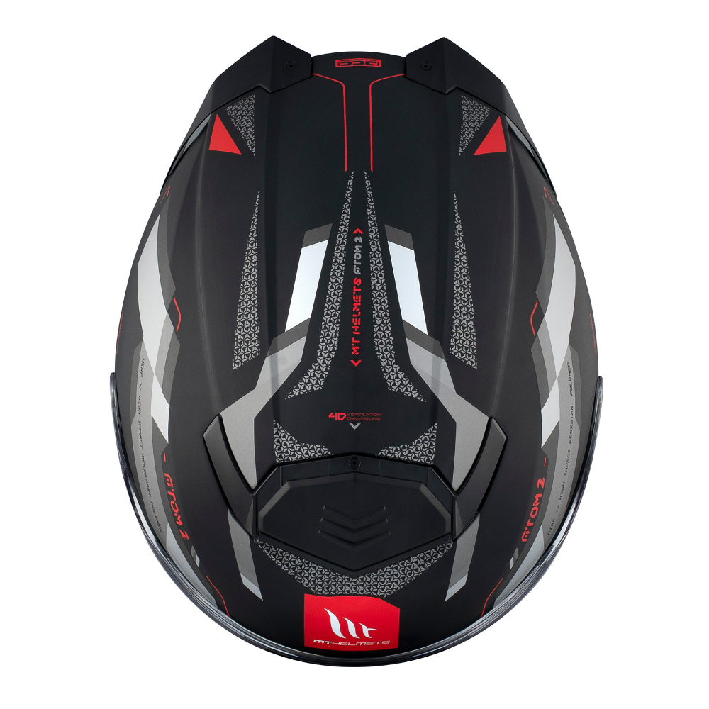 Casco de Moto MT Helmets Atom 2 SV Bast D5 Pinlock incluido