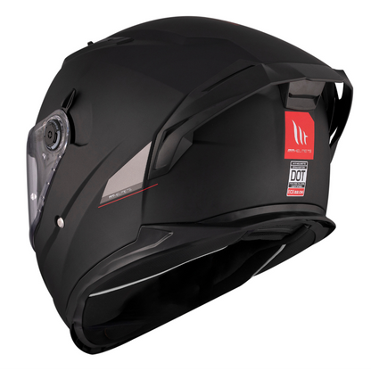 Casco MT Helmets Braker SV Solid A1 Negro Mate