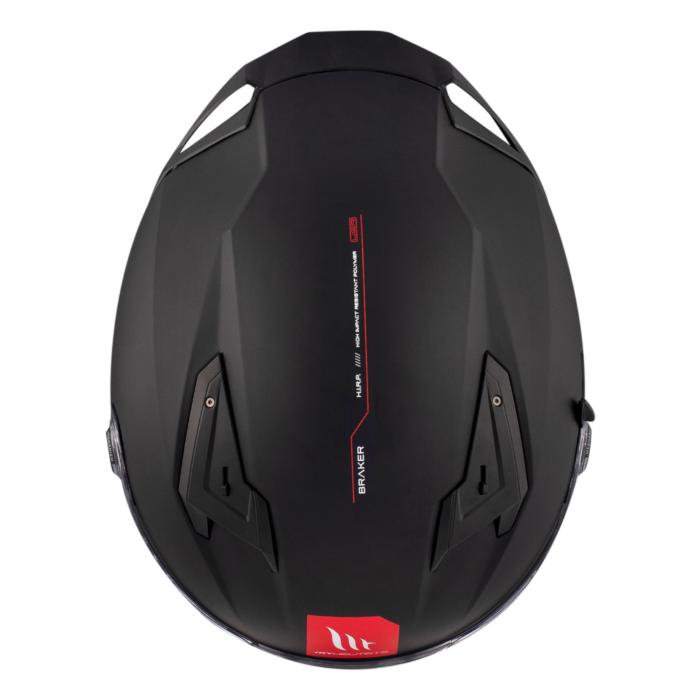 Casco MT Helmets Braker SV Solid A1 Negro Mate