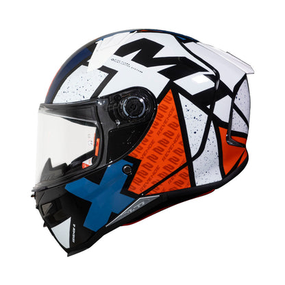 Casco de Moto MT Helmets - Revenge 2 S Light B0 Perla Brillo