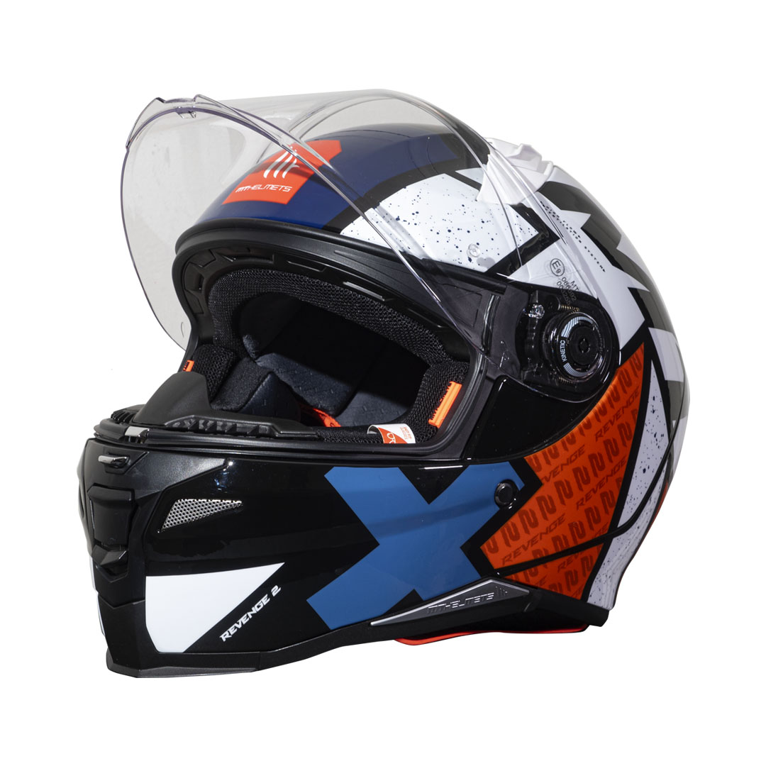 Casco de Moto MT Helmets - Revenge 2 S Light B0 Perla Brillo