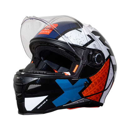 Casco de Moto MT Helmets - Revenge 2 S Light B0 Perla Brillo