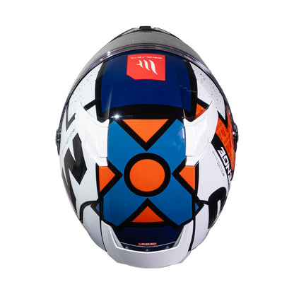 Casco de Moto MT Helmets - Revenge 2 S Light B0 Perla Brillo