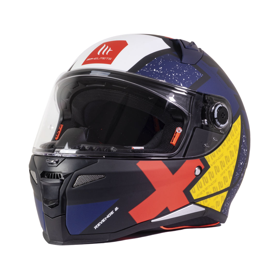 Casco de Moto MT Helmets - Revenge 2 S Light B7 Perla Mate