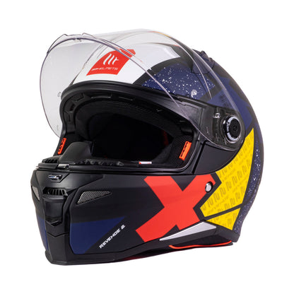 Casco de Moto MT Helmets - Revenge 2 S Light B7 Perla Mate