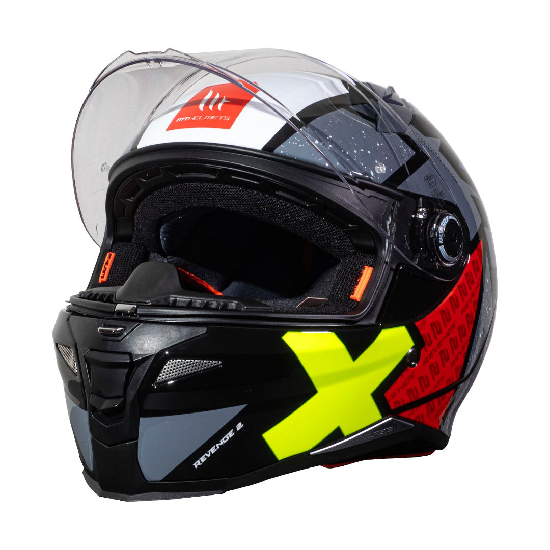 Casco de Moto MT Helmets - Revenge 2 S Light C2 Perla Brillo