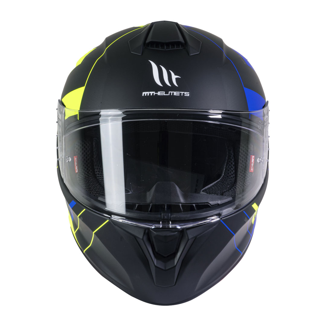 Casco de Moto MT Helmets Targo Veneris A1 Azul Mate