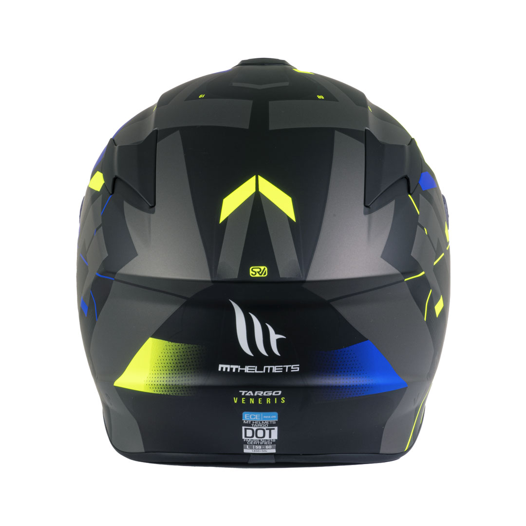 Casco de Moto MT Helmets Targo Veneris A1 Azul Mate