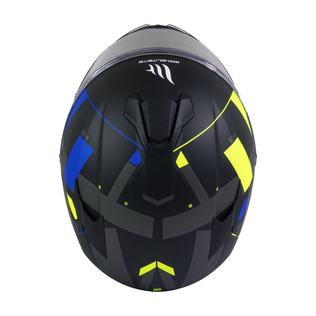Casco de Moto MT Helmets Targo Veneris A1 Azul Mate