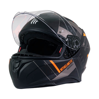 Casco de Moto MT Helmets Targo Veneris B4 Gris Mate