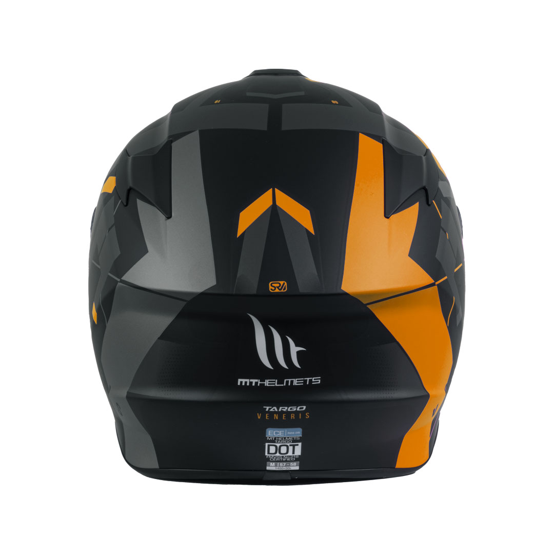Casco de Moto MT Helmets Targo Veneris B4 Gris Mate