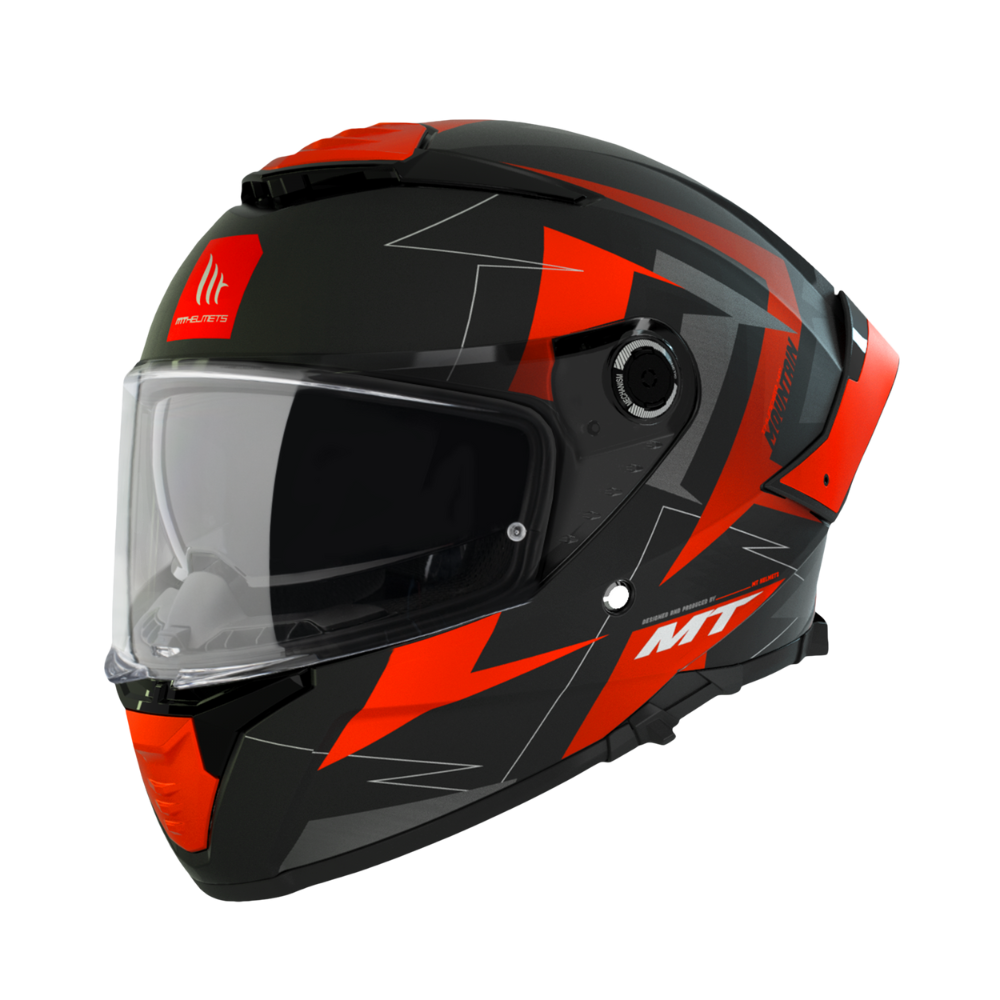 Casco MT Helmets Thunder 4 SV  Mountain C5 Rojo Mate+ Pinlock Incluido