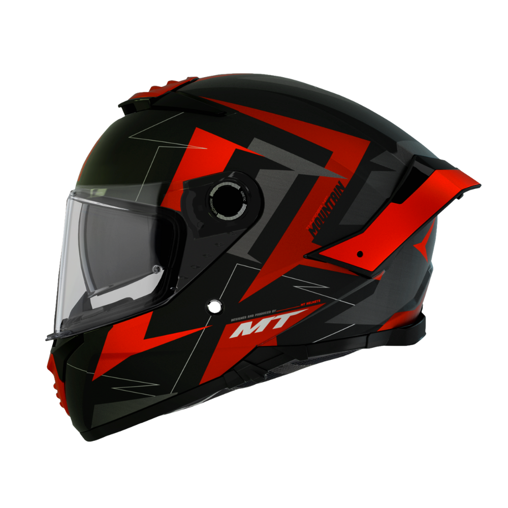 Casco MT Helmets Thunder 4 SV  Mountain C5 Rojo Mate+ Pinlock Incluido