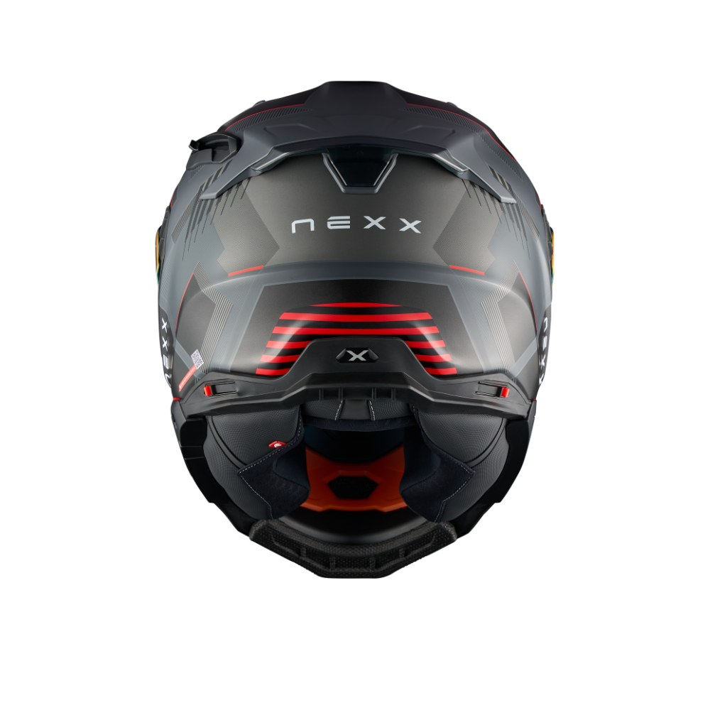 Casco Nexx x.wst3 FLUENCE GREY RED