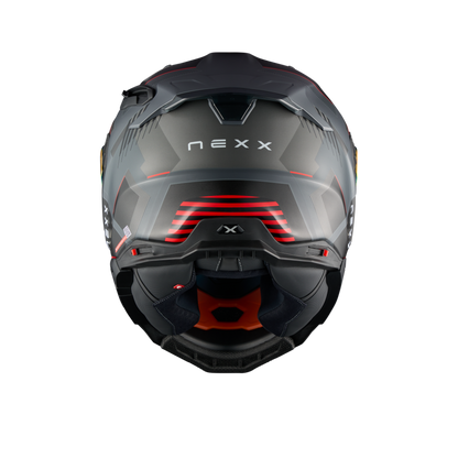 Casco Nexx x.wst3 FLUENCE GREY RED