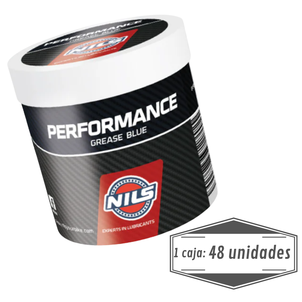 Grasa Sintética de Alto Rendimiento NILS Performance Grease Blu 190g- Caja 48 Unids