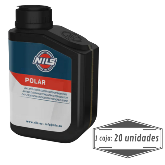 Líquido Refrigerante Moto NILS Polar 1 Litro - Caja 20 Unids
