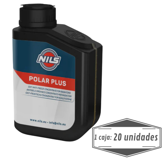 Líquido Refrigerante Moto NILS Polar Plus OAT 1L - Caja 20 Unids