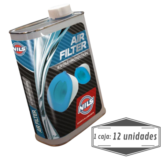 Aceite para Filtro de Aire Moto NILS 1L - Caja 12 Unids