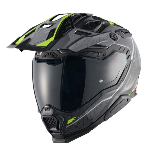 Casco Nexx X.WED3 FURKA GREY.NEON