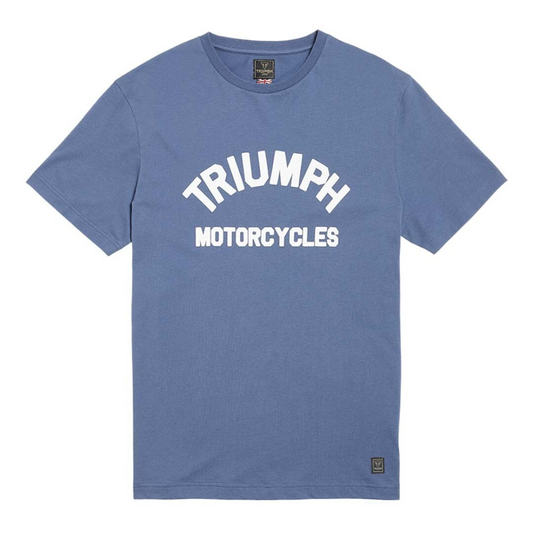 Polera Triumph Burnham Powder Azul