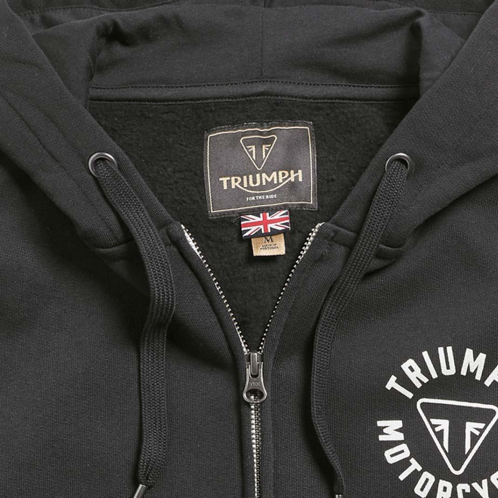 Poleron con capucha Triumph Digby Full ZIP JET