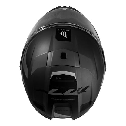 Casco de Moto MT Helmets Hummer Quo Titanium Mate + Pantalla Dark