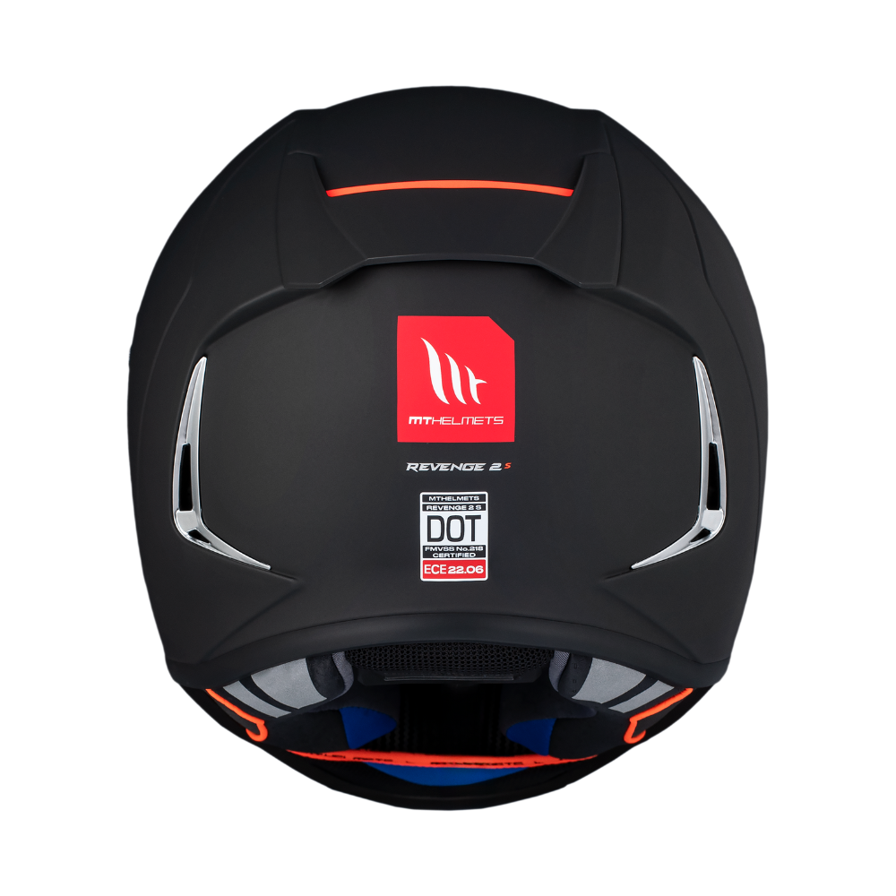 Casco de Moto MT Helmets - Revenge 2 S Black Matt