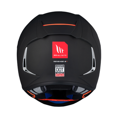 Casco de Moto MT Helmets - Revenge 2 S Black Matt