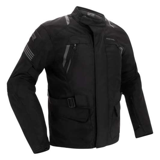 Chaqueta para Moto Richa Phantom 3 Black- Hombre