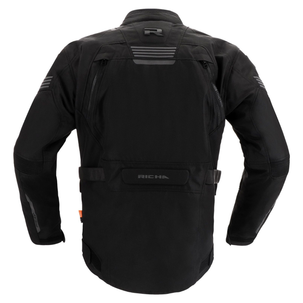 Chaqueta para Moto Richa Phantom 3 Black- Hombre