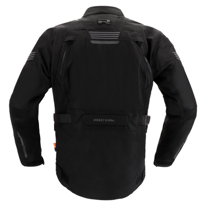 Chaqueta para Moto Richa Phantom 3 Black- Hombre