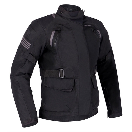 Chaqueta para Moto Richa Phantom 3 Black- Mujer
