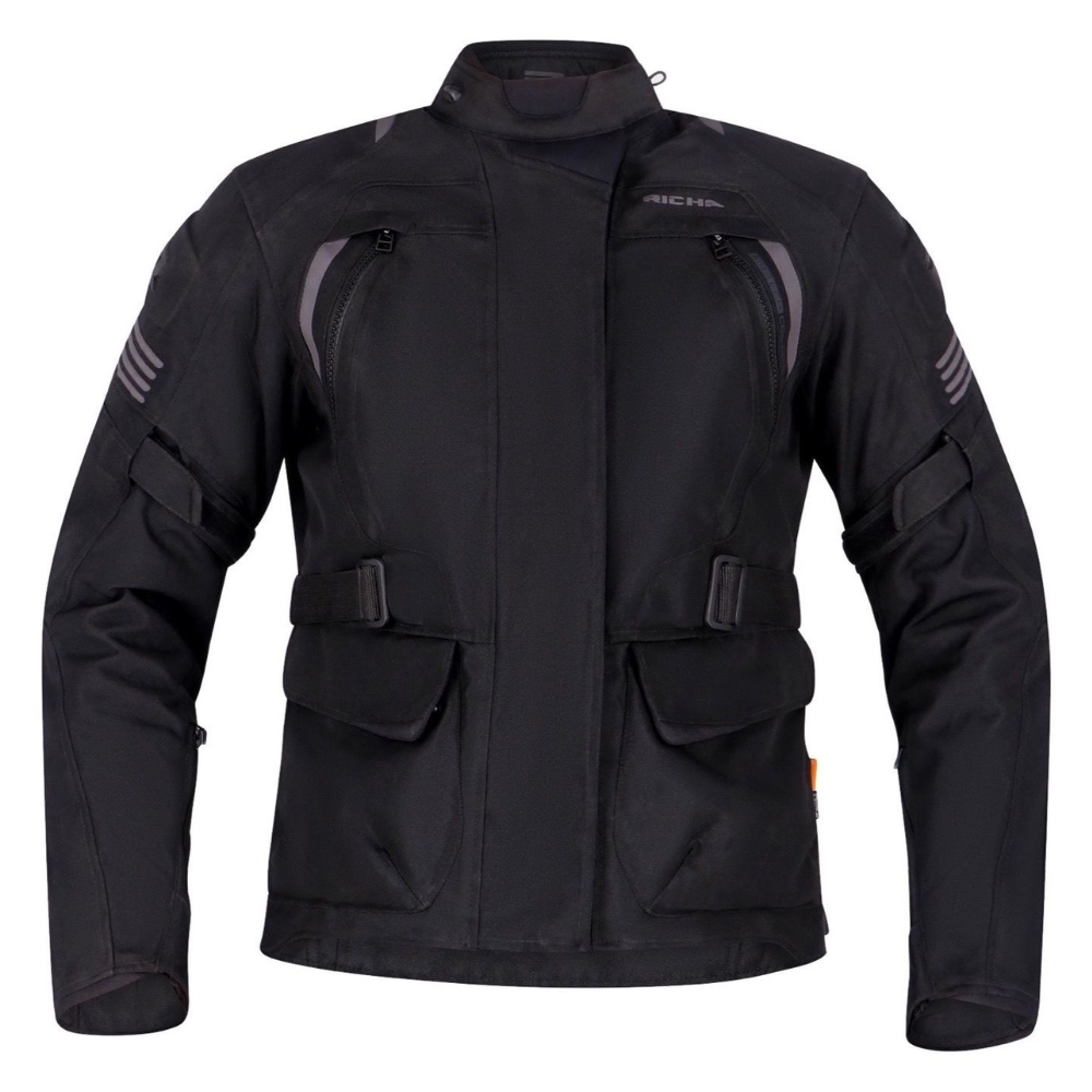 Chaqueta para Moto Richa Phantom 3 Black- Mujer