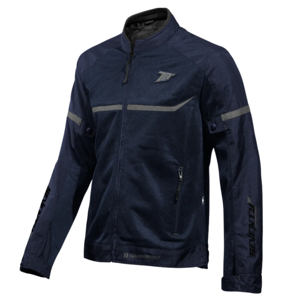 Chaqueta para Moto Seventy SD-JR301 Mojave Urban Hombre Azul Marino