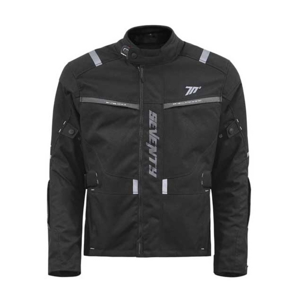 Chaqueta para Moto Seventy SD-JT83 Tonale Touring Hombre Negro