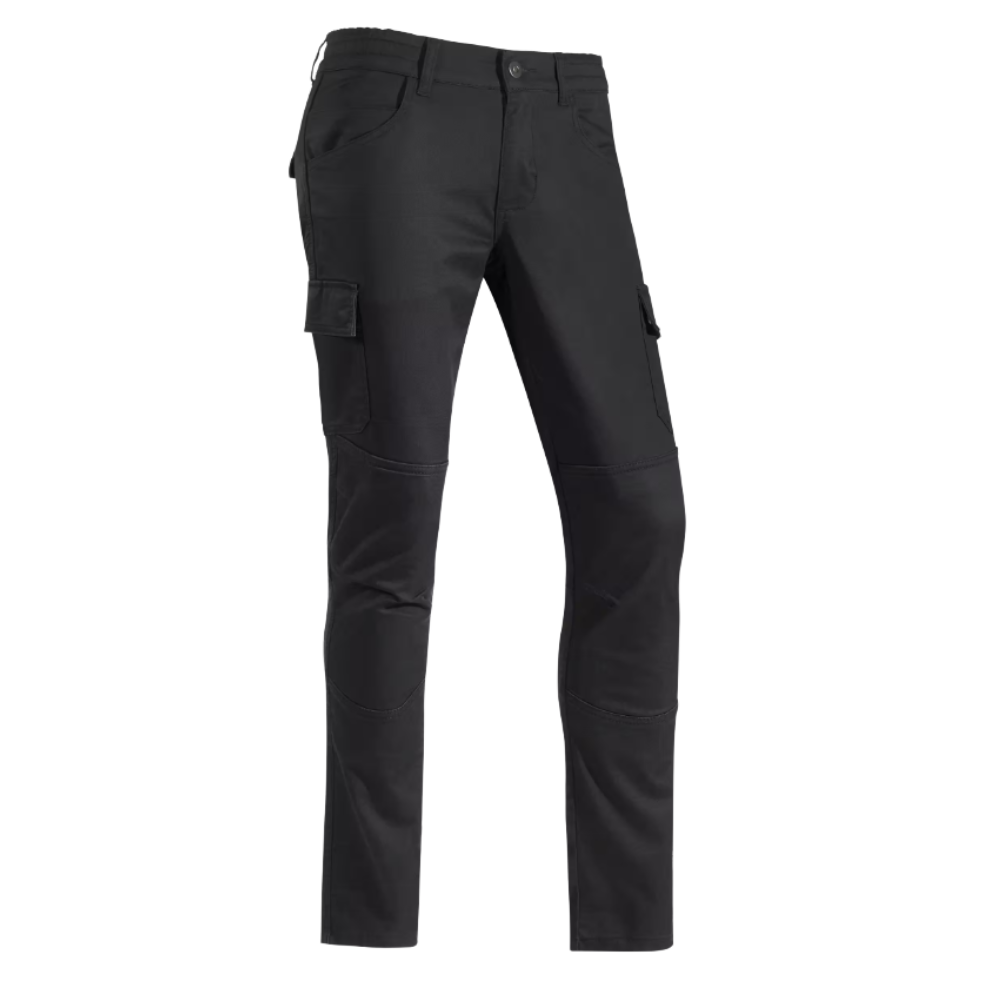 Pantalón Moto Seventy Pantalon SD-PC24 Teide Urban Cargo Hombre Negro
