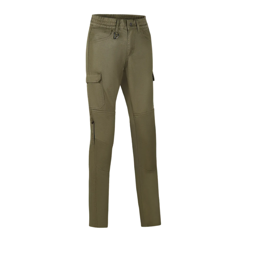 Pantalón Moto Seventy Pantalon SD-PC24 Teide Urban Cargo Hombre Verde Bosque