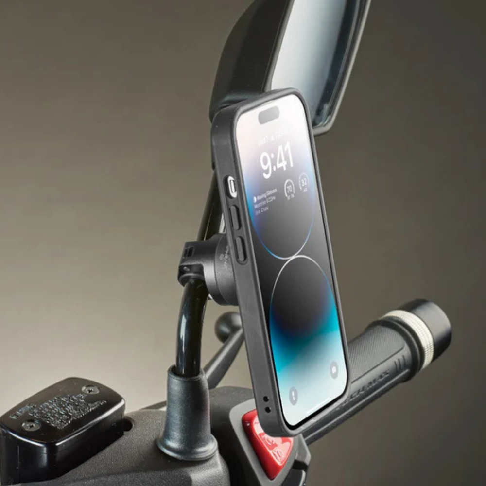 Soporte para Celular Interphone QUIKLOX - SOPORTE MOTO PARA ESPEJO UNIVERSAL