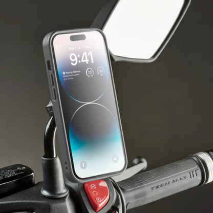 Soporte para Celular Interphone QUIKLOX - SOPORTE MOTO PARA ESPEJO UNIVERSAL