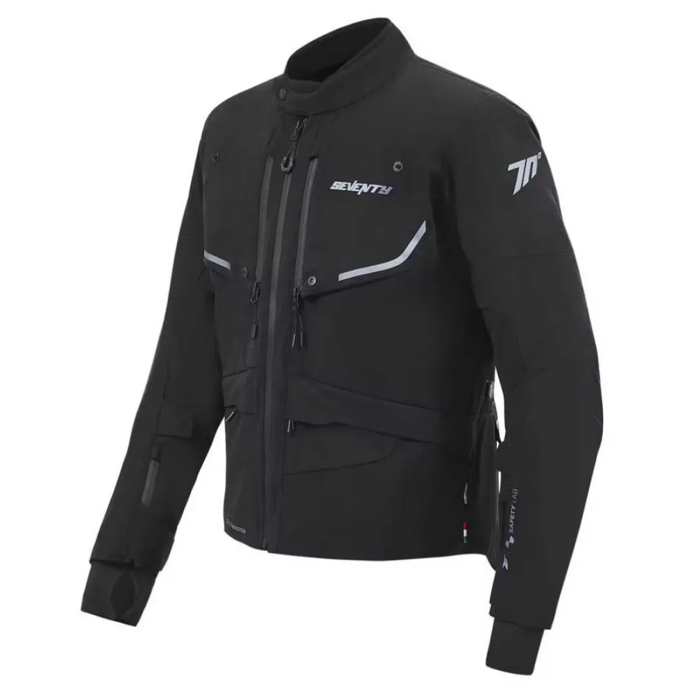 Chaqueta para Moto Seventy SD-JT45 Expedition Hombre Negro