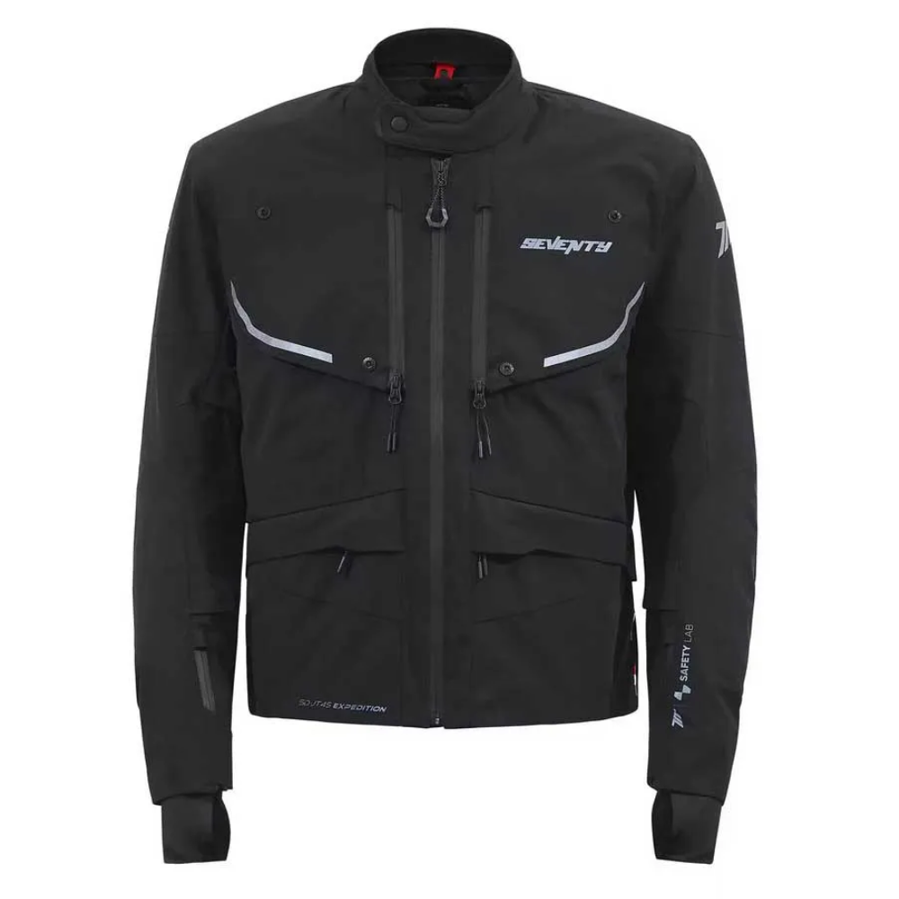 Chaqueta para Moto Seventy SD-JT45 Expedition Hombre Negro