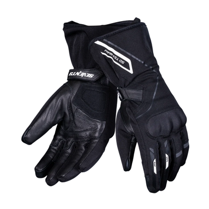 Guantes de Moto Seventy SD-T57 Giau para Hombre Negro/Blanco