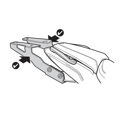 Shad Anclaje Topcase Benelli BN 251