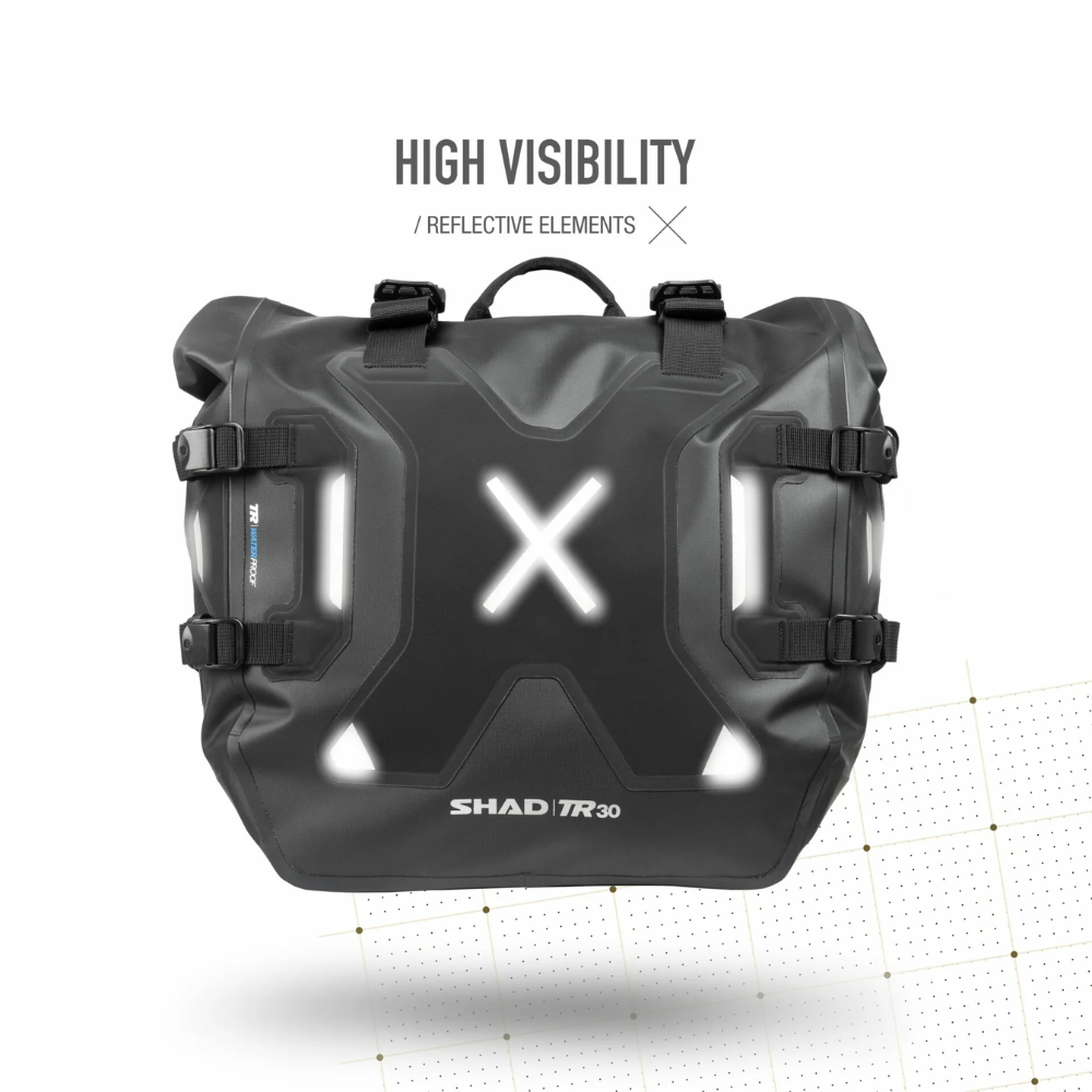 Shad Alforjas Impermeables TERRA Adventure TR30
