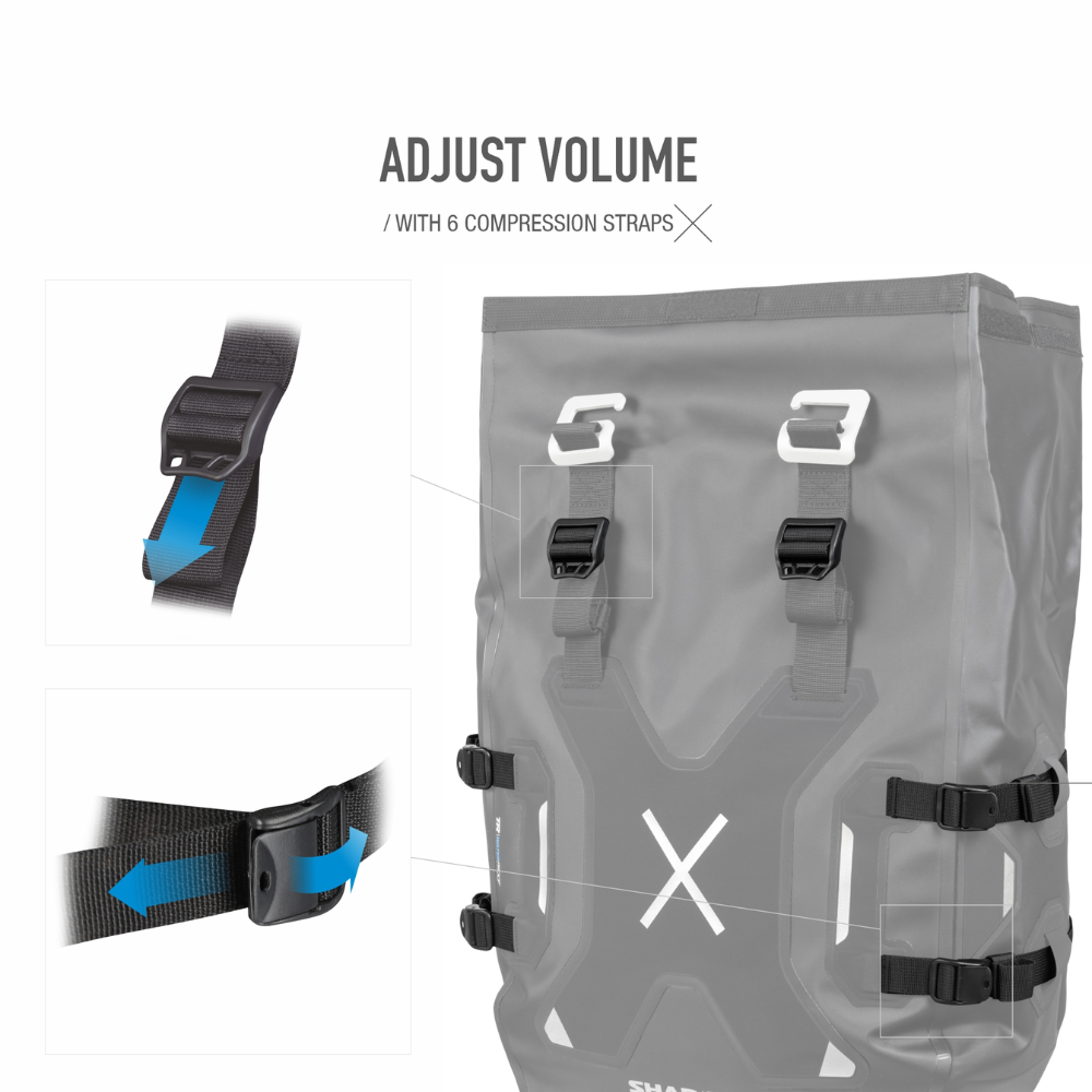 Shad Alforjas Impermeables TERRA Adventure TR30