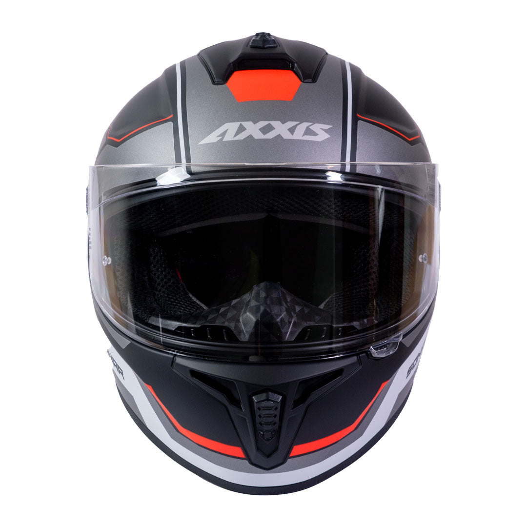 Casco de Moto Axxis Draken S Sonar B15 Rojo