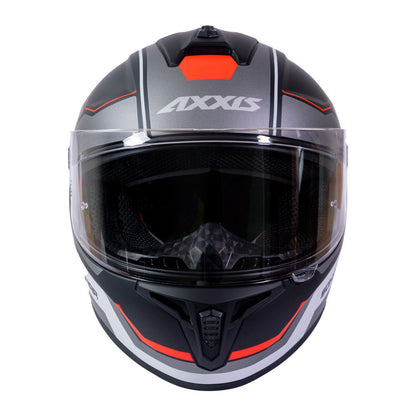 Casco de Moto Axxis Draken S Sonar B15 Rojo