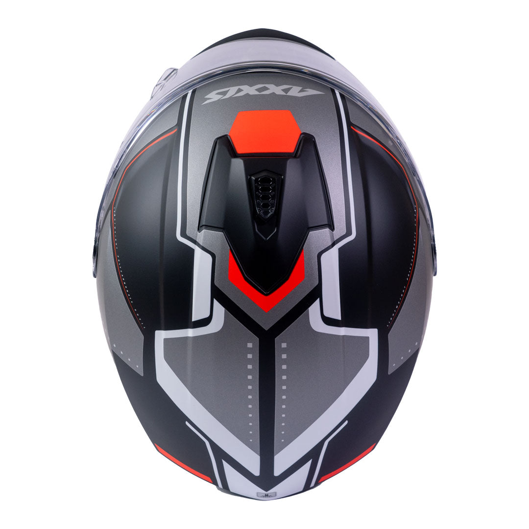 Casco de Moto Axxis Draken S Sonar B15 Rojo